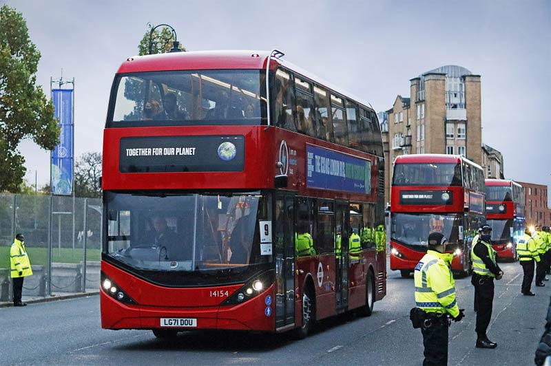BYD ADL Enviro400EV늄pӰʿCOP26I˷gٷg܇